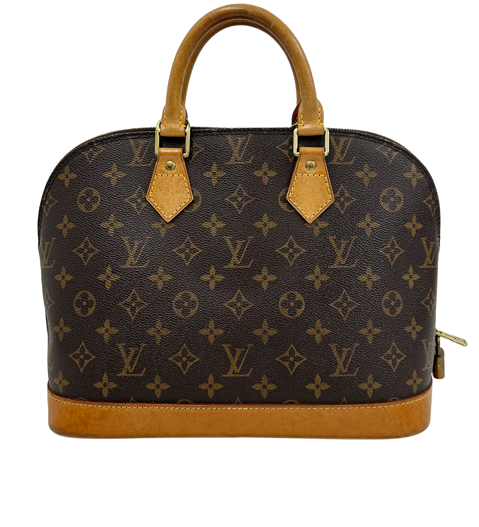 Alma MM, 720&euro;, Bolso, Marrón, Canvas - General, Vista trasera